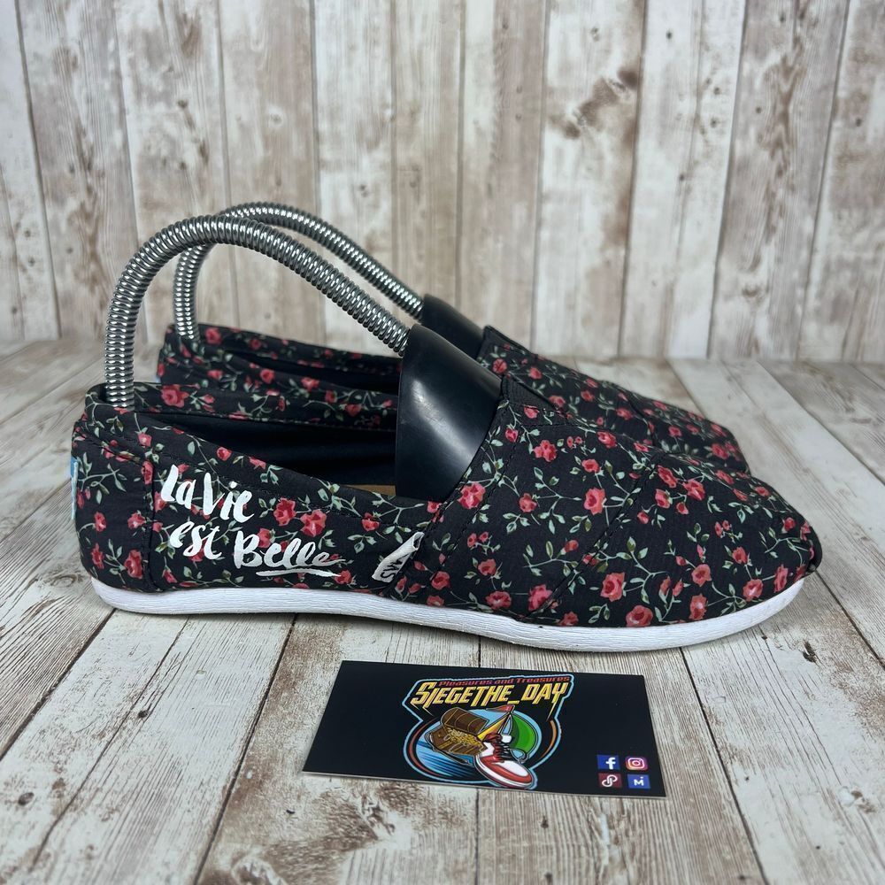 Toms floral - Womens 6.5